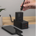 Proove Homester PD-03 GaN Power Strip with 65W USB-C PD, USB and Socket (3250W, Black)